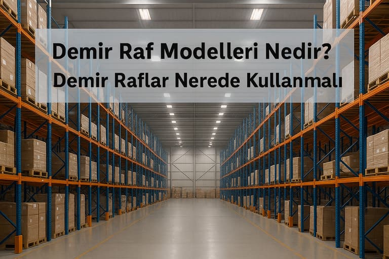 Demir Raf Modelleri Nedir? Demir Raflar Nerede Kullanılmalı?
