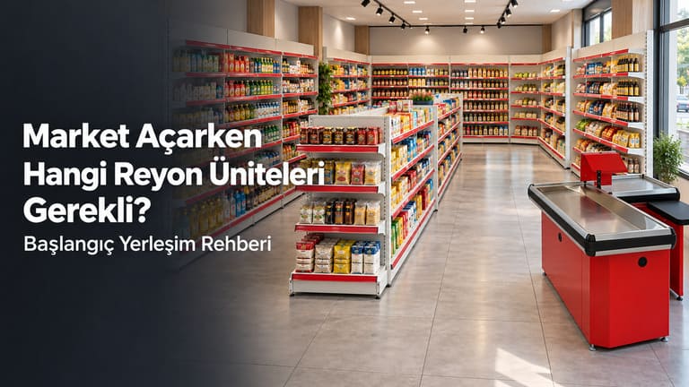 Market Açarken Hangi Reyon Üniteleri Gerekli? Başlangıç Yerleşim Rehberi