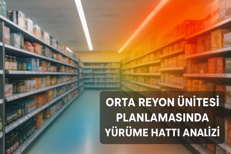 Orta Reyon Ünitesi Planlamasında Yürüme Hattı Analizi