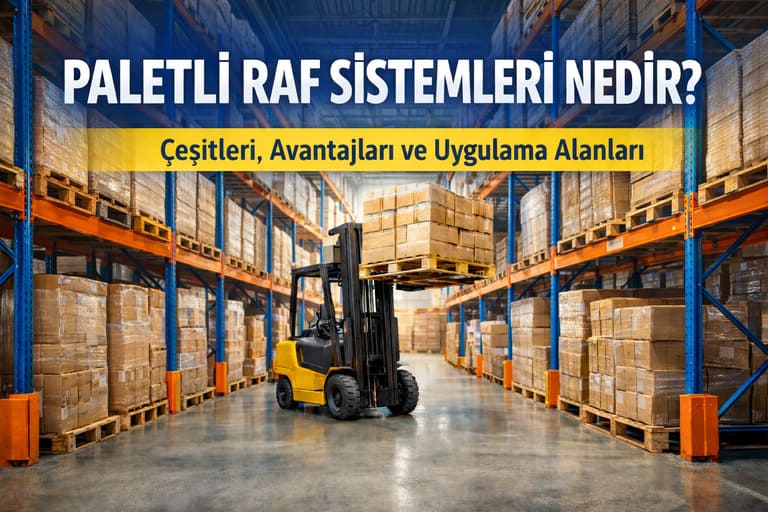Paletli Raf Sistemleri Nedir? Çeşitleri, Avantajları ve Uygulama Alanları